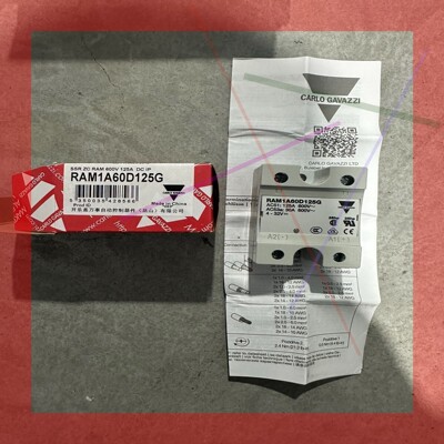 询价！Carlo gavazzi/瑞士佳乐 继电器 RAM1A60D125G