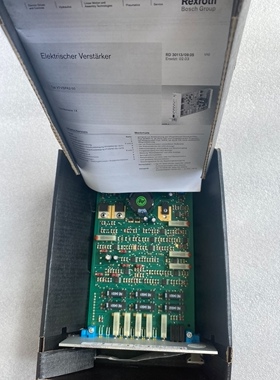 议价 力士乐比例阀放大器 R901009038 VT-VRPA1-100-1X/V0/0