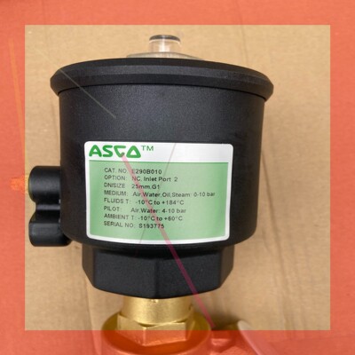 E290B010黄铜阀体ASCO角座阀