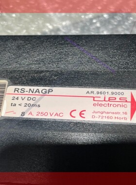 询价!德国RIESE安全继电器 RS-NAGP AR.9601.9