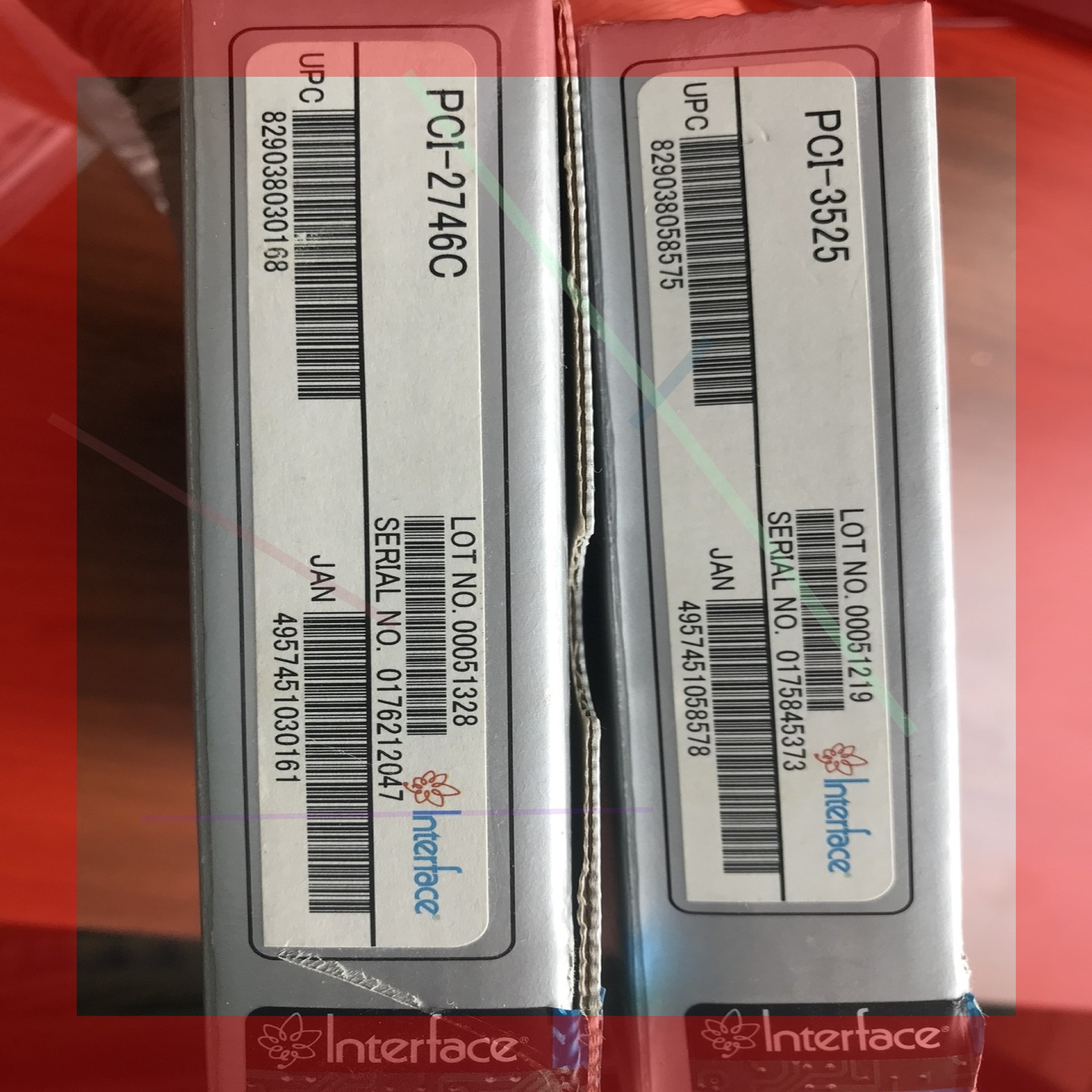 询价!pci-3525 全新 pci-2746c interfac
