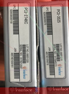 询价!pci-3525 全新 pci-2746c interfac