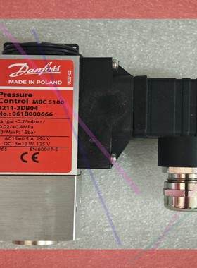询价！丹佛斯压力开关:061B000666全新原厂件