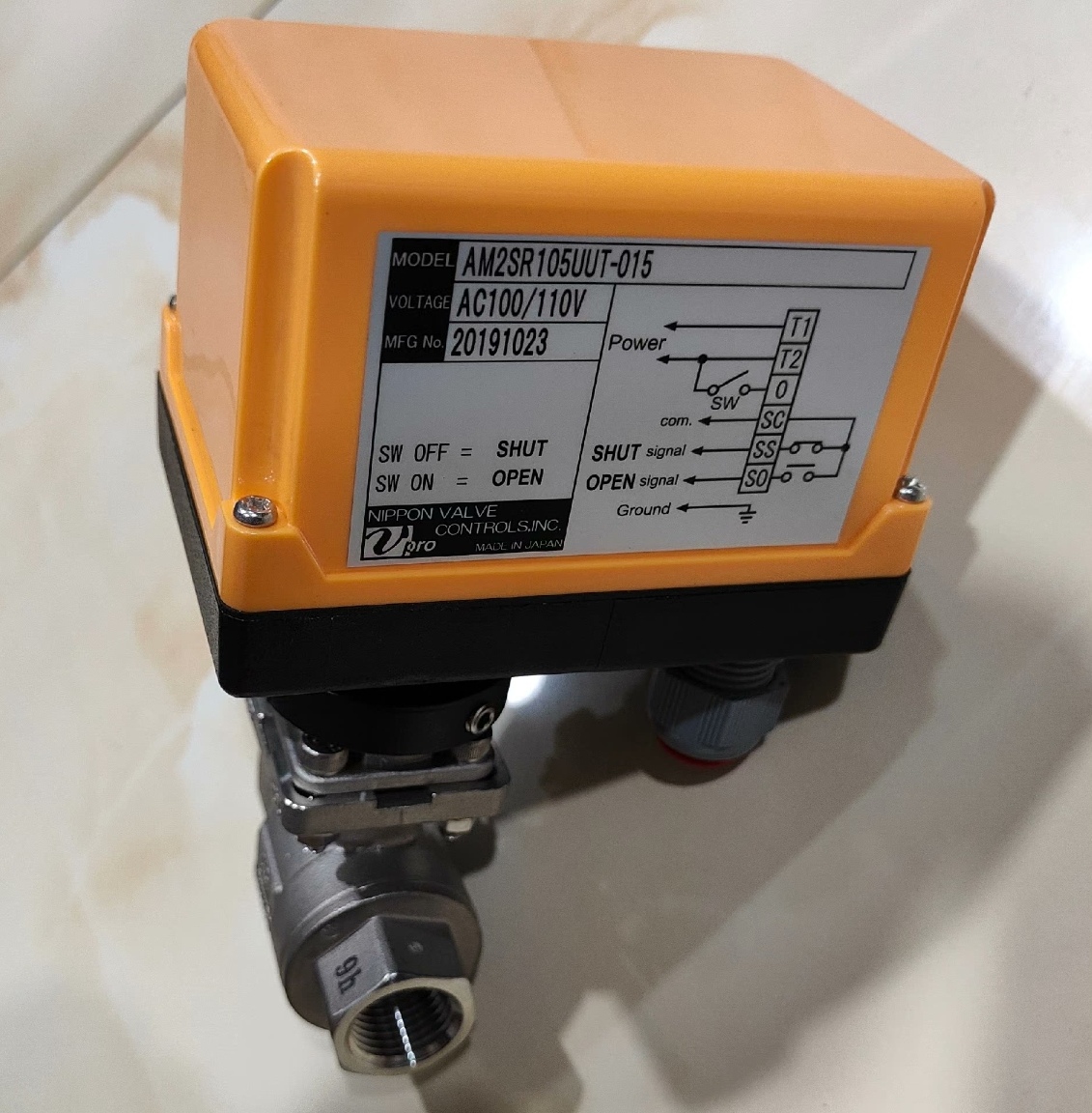 型号AM2SR105UUT-015电动球阀