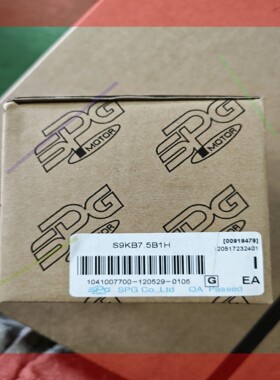 询价!SPG减速机,S9KB7.5B1H.韩国原装进口