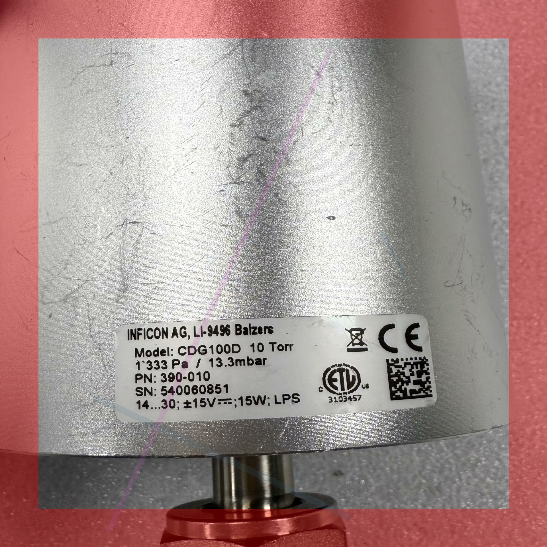 询价!INFICON CDG100D Capacitance Ma