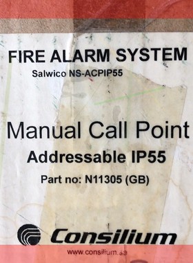 询价!CONSILIUM 康士廉船用手报NS-ACPIP55  N11305 (GB)