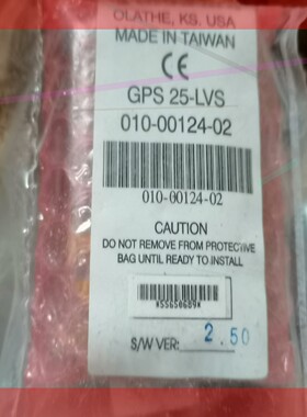 询价!GPS 25 LVS 010-00124-02 全新未拆封,