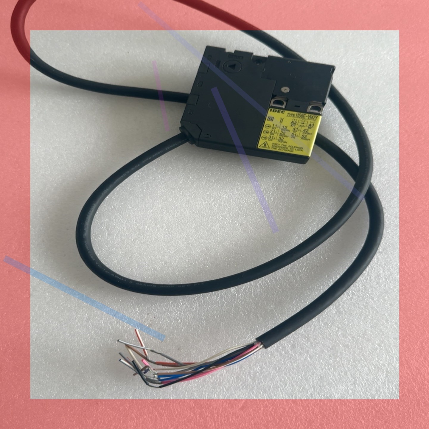 询价!原装进口和泉IDEC小型电磁安全开关HS6E-VM7Y