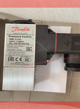 询价!丹佛斯压力开关061B100766、061B100866全新