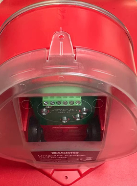 CALECTRO Uniguard Superflow UG-3-NS-AOS管道烟雾探测器底座