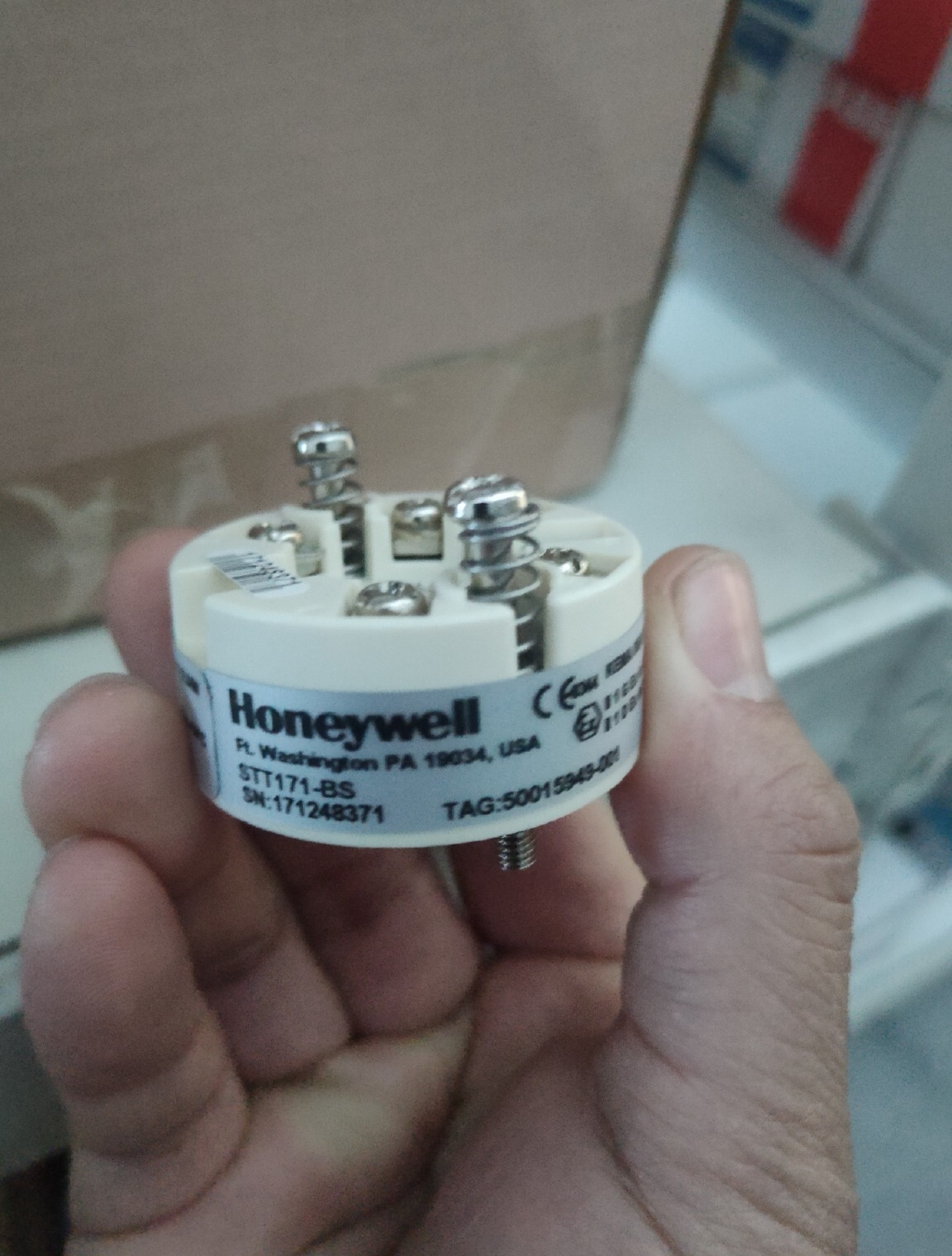 霍尼韦尔温度变送器STT171-BS