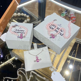 VIVIENNE WESTWOOD西太后经典土星ALEKSA珍珠优雅项链百搭正品