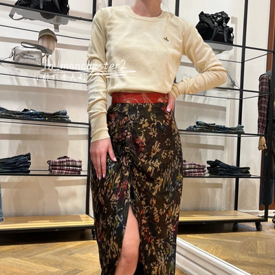 VIVIENNE WESTWOOD西太后 经典土星BEA JUMPER针织长袖百搭女正品