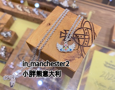 西太后土星合金男女翅膀项链