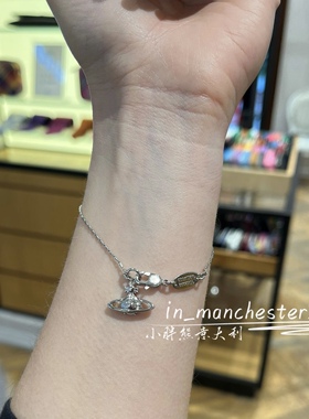 VIVIENNE WESTWOOD西太后经典土星SUZIE百搭优雅可爱手链手镯正品
