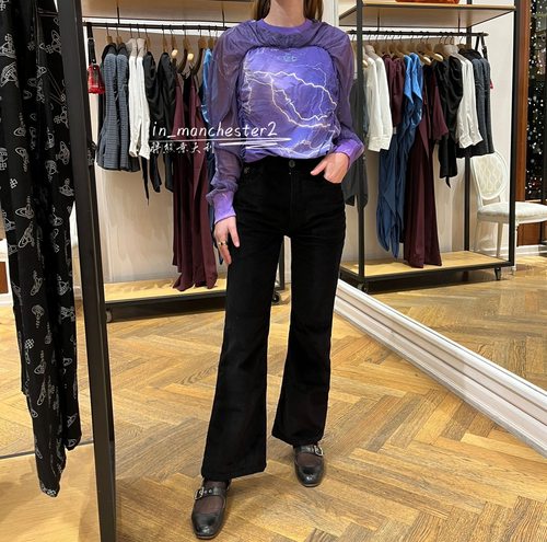 VIVIENNE WESTWOOD西太后 经典土星CLOUD云朵闪电镂空t恤卫衣正品