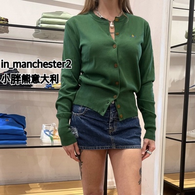 西太后土星圆领开衫针织衫