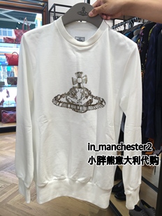 WESTWOOD薇薇安 卫衣正品 ORB PIN回形针土星长袖 SAFETY VIVIENNE