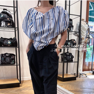 VIVIENNE WESTWOOD西太后经典土星HEART TOP不规则短袖t恤 正品