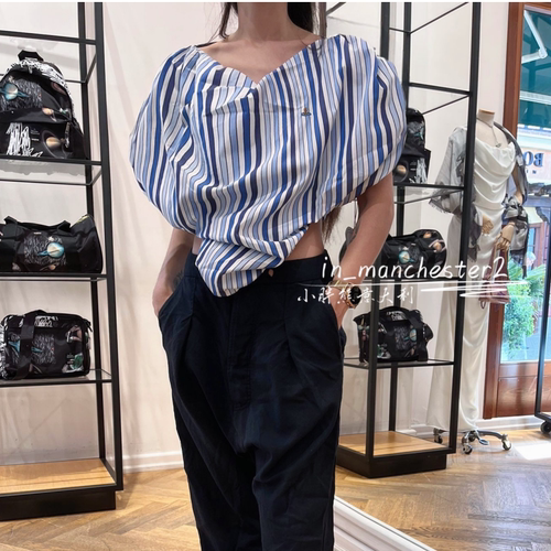 VIVIENNE WESTWOOD西太后经典土星HEART TOP不规则短袖t恤 正品