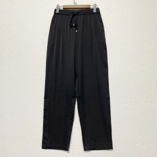 2026年春季 真丝锥形裤 新款 薄款 桑蚕丝90% 休闲长裤 氨纶10%萝卜裤