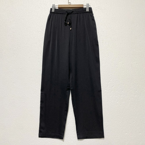 桑蚕丝90% 氨纶10%萝卜裤真丝锥形裤2026年春季新款薄款休闲长裤