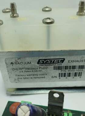 SYSTEC脱气机真空泵，型号ZHCR，P/N 9000-1【议】