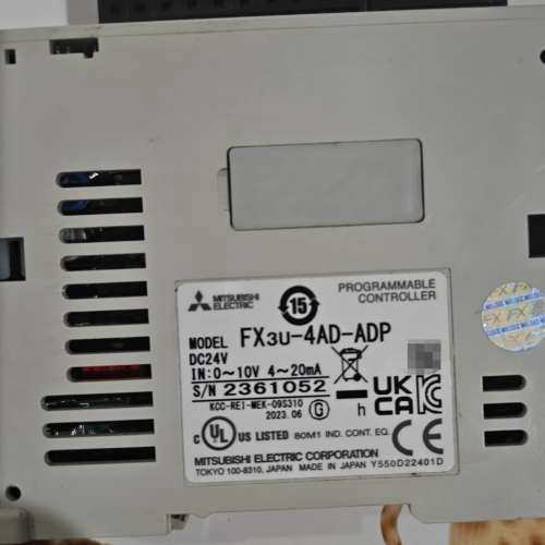 三菱FX3U-4AD-ADP模拟量输入模块[议]