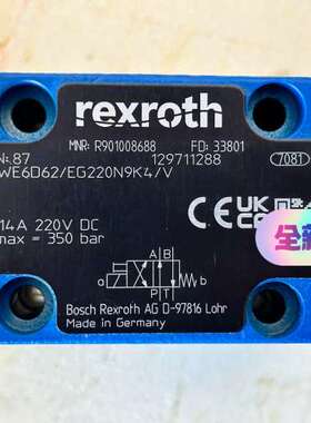 R901008688 4WE6D6X/EG220N9K4/V【议】