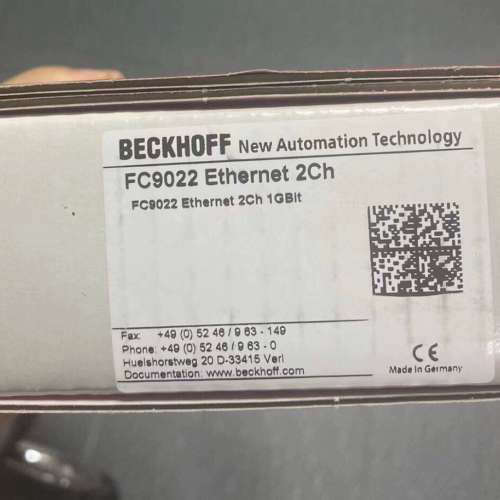 倍福FC9022网卡[议]