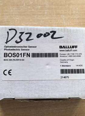 巴鲁夫 BOS01FN 光电开关 BOS 23【议】