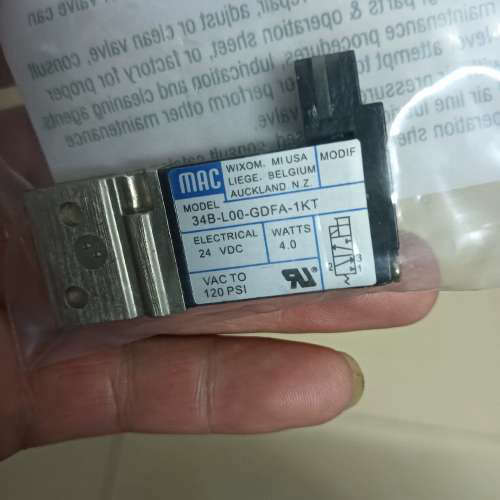 MAC电磁阀，34B-L00-GDFA-1KT，，[议]