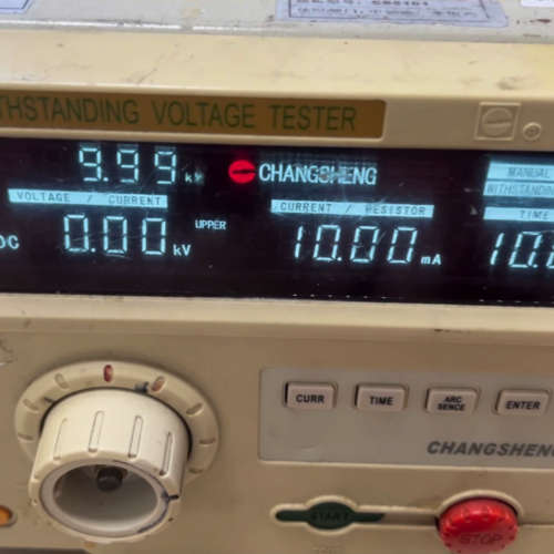 长盛CS5101耐压测试仪，，通电显示正常。机器功能[议]