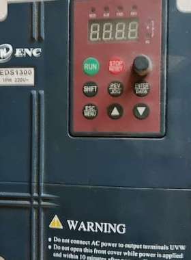 变频EDS1300－2S0022B功能正常。【议】