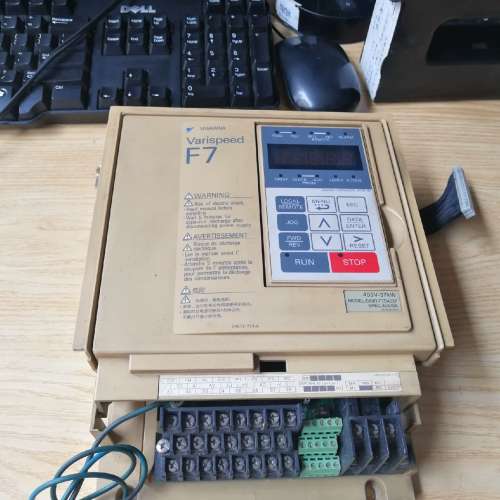 YASKAWA变频器F7系列主板+接线端子板+面板组块盒【议】