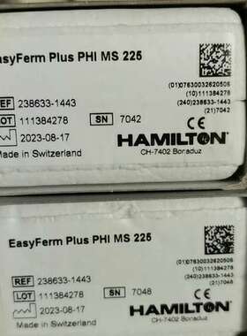 哈美顿PH电极EasyFerm Plus PHI MS 22【议】