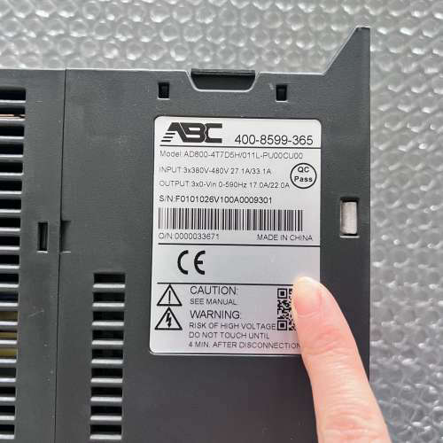 ABC变频器AD800-4T7D5H/011L-PU00CU[议]