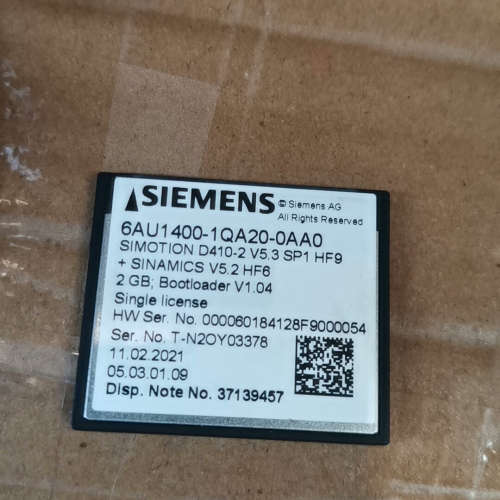 SIMOTION D410-2 CF卡，型号6AU14[议]