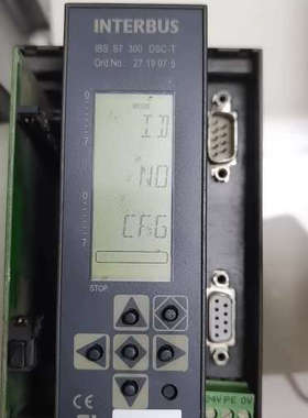 菲尼克斯interbus接口模块2719975，缺插卡口盖子[议]