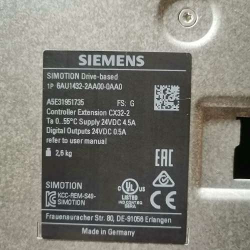 SIMOTION控制器扩展CX32-2，型号6AU14[议]