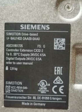 SIMOTION控制器扩展CX32-2，型号6AU14[议]