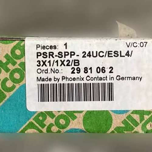 德国菲尼克斯继电器PSR-SPP-24UC/ESL4/3X1[议]