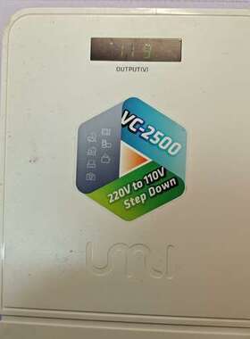 UMI优美变压器，型号VC-2500。2500W功率，220【议】