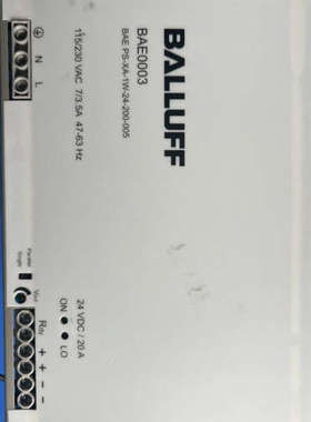 BALLUFF巴鲁夫电源 BAE0003[议]