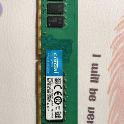 英睿达DDR4 8G内存条，2400频率，功能。[议]