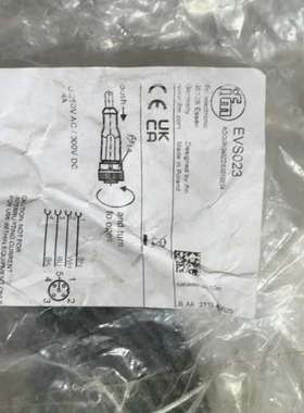 IFM易福门+连接插头线+EVS025+90度母插头  3条【议】