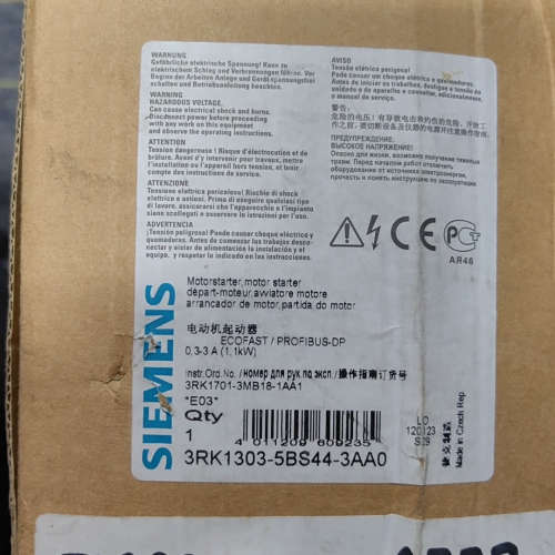 3RK1303-5BS44-3AA0电机起动器 原[议]