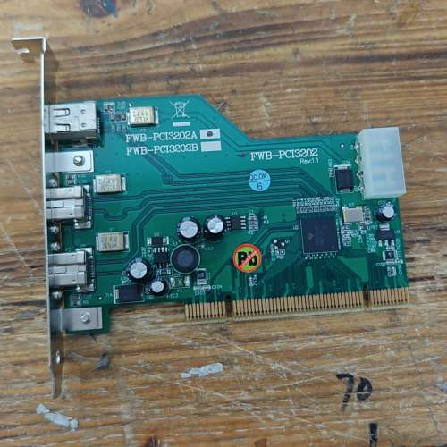 台湾IOI FWB-PCI3202视频采集卡，1394A/B【议】