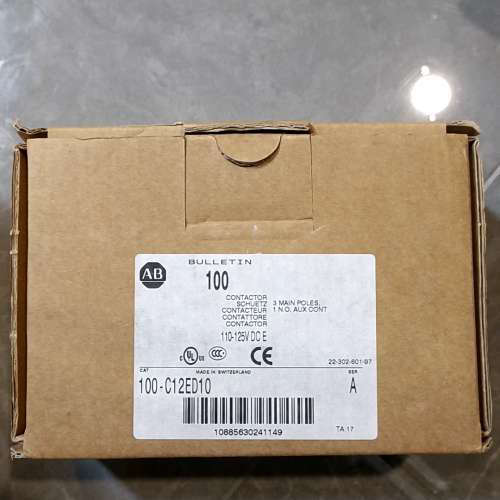 AB接触器100-C12ED10，瑞士制造，110-[议]